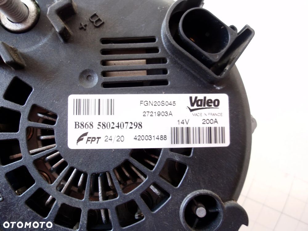 ALTERNATOR DUCATO IVECO MULTIJET 2.3 ORYGINAŁ 5802407298 - 4