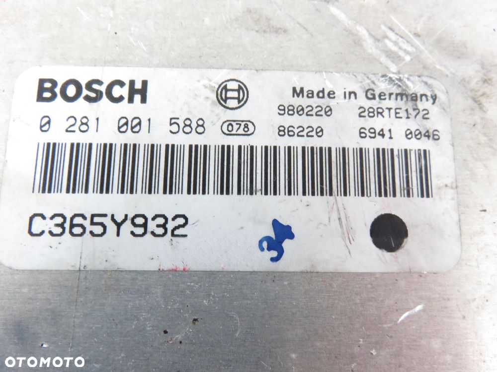 STEROWNIK ALFA ROMEO 156 2.4 JTD 0281001588 C365Y932 - 5