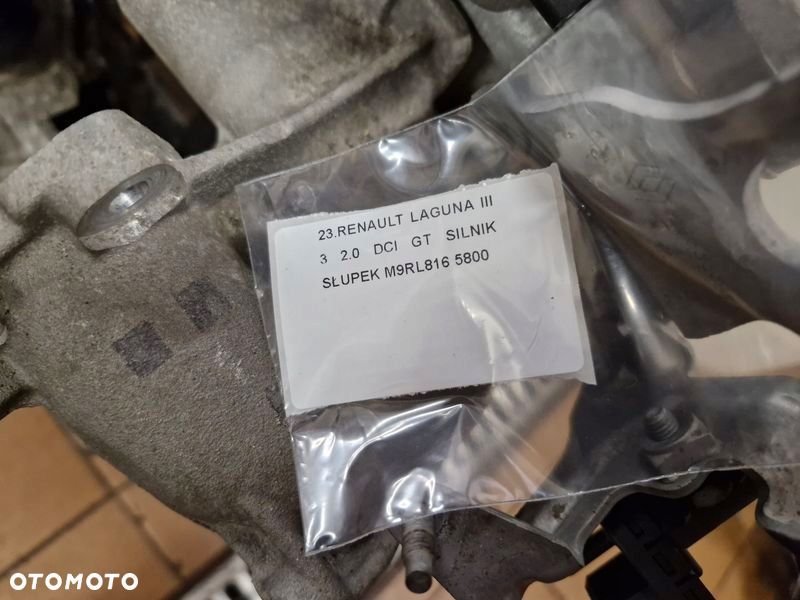 RENAULT LAGUNA 3 III 2.0 DCI GT SILNIK SŁUPEK M9RL816 - 4