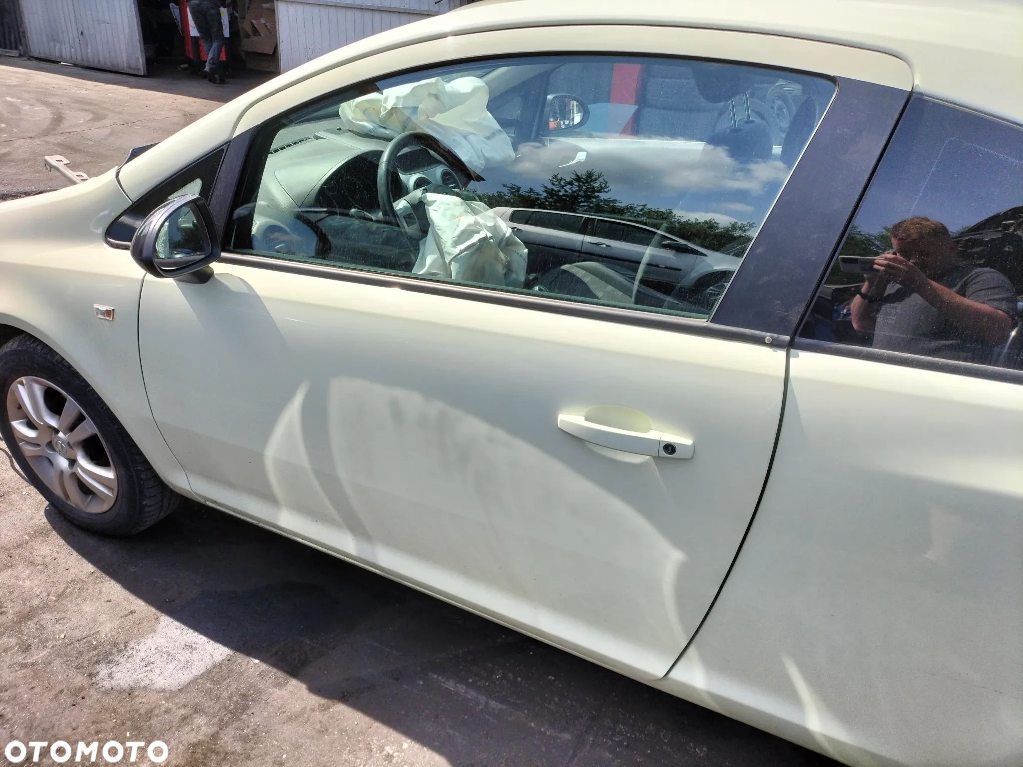 DRZWI LEWE PRAWE PRZÓD OPEL CORSA D 3D LIFT 2011r KOD LAK. Z30R - 5