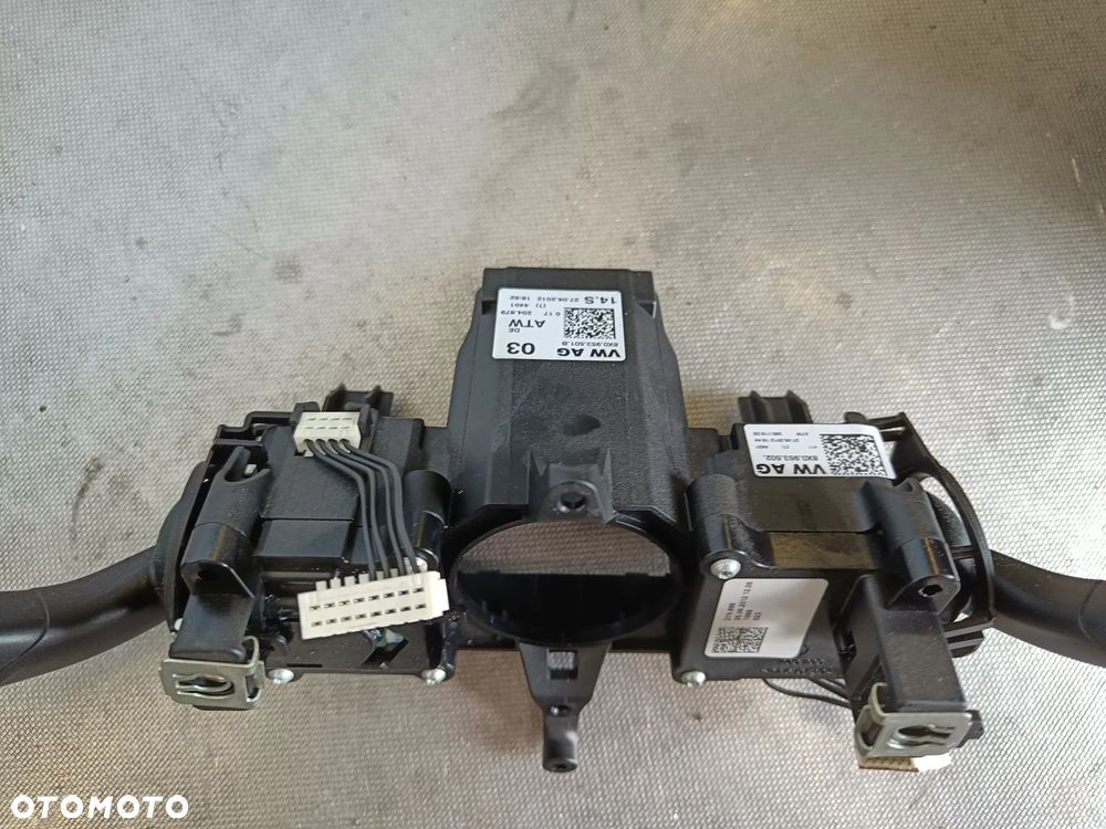 Przełącznik zespolony Audi A1 Manetka Włącznik kierunkowskazów wycieraczek 8X0953501B - 4