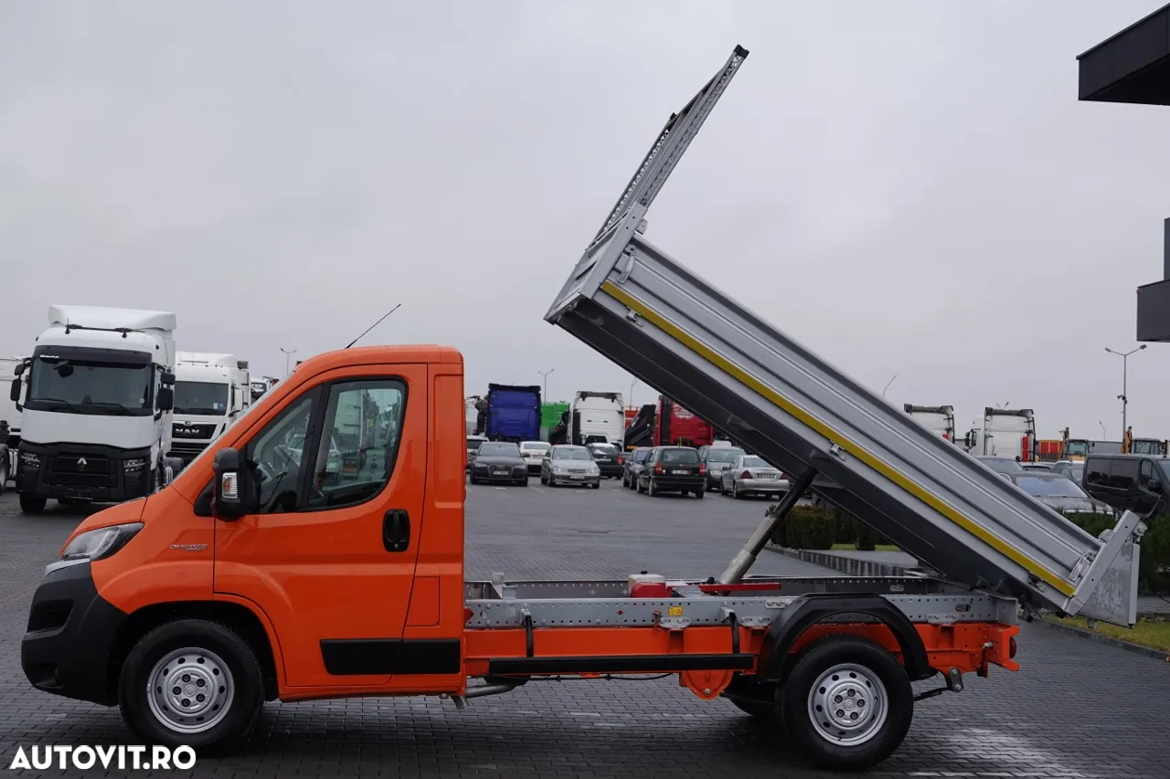 Fiat DUCATO / 2.3D / CAMION BASCULANTE ALUMINIU 3.2M / AER CONDIȚIONAT / KM 70.000 KM - 4