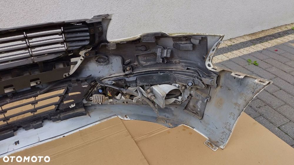 peugeot 508 1 i lift 15-18 zderzak przedni przód kompletny biały ewpb - 15