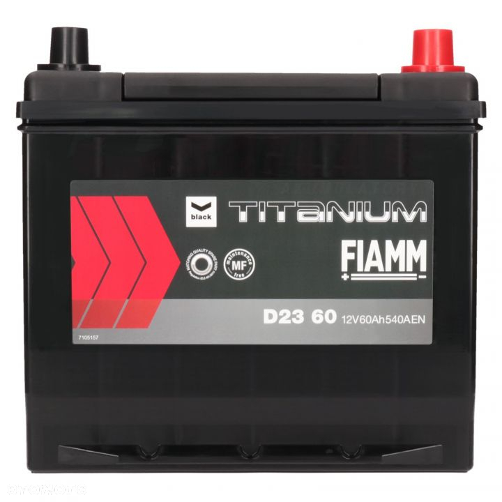 Akumulator FIAMM BLACK D2360 12V 60Ah 540A (EN) - 4
