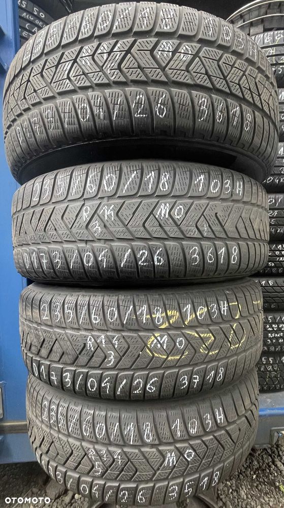 4szt. opony zimowe 235/60R18 103H Pirelli Scorpion Winter {MO} - 1