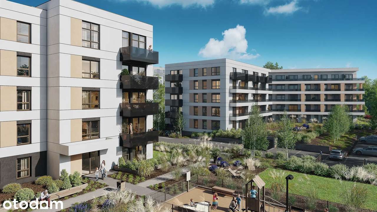 2-pokojowe mieszkanie 37m2 + balkon Bezpośrednio