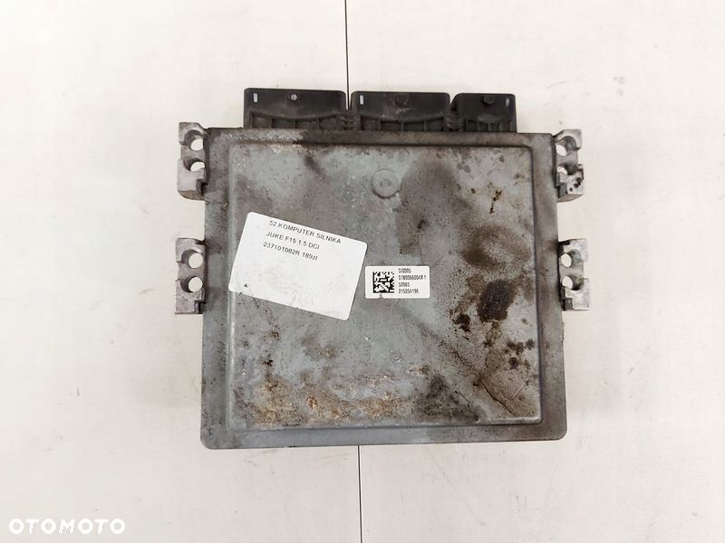 nissan juke f15 1.5 dci komputer sterownik silnika ecu 237101082r - 5