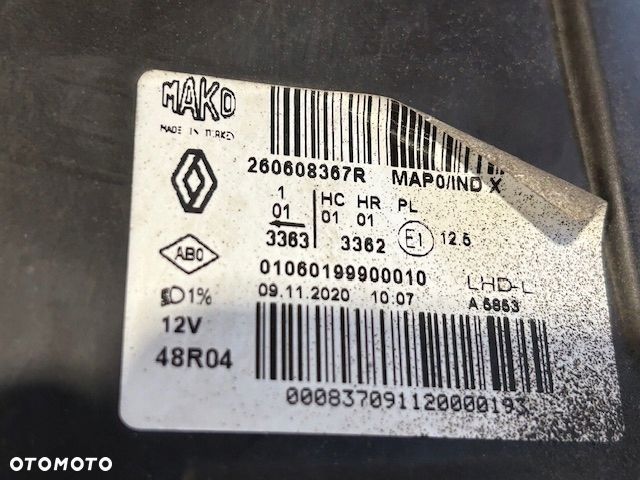 RENAULT CLIO IV lampa reflektor lewa prawa komplet lift - 11
