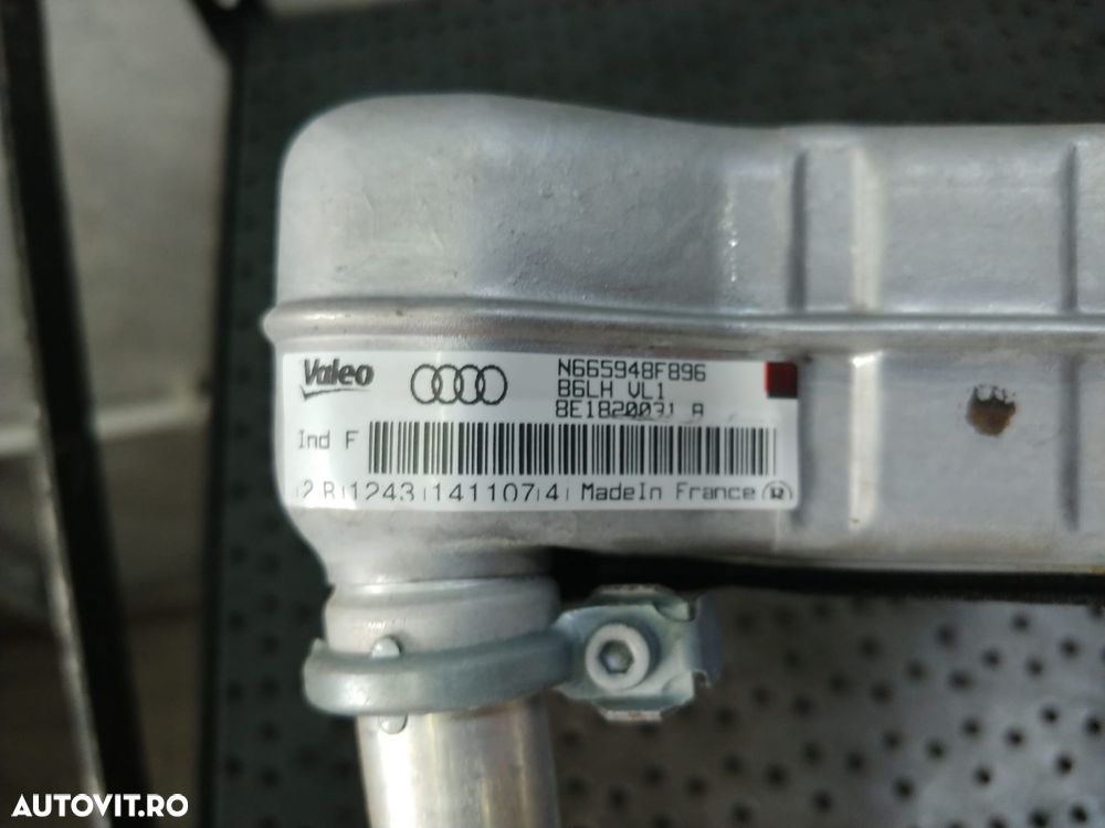radiator calorifer apa bord audi a4 b7 8e 8e1820031a - 4
