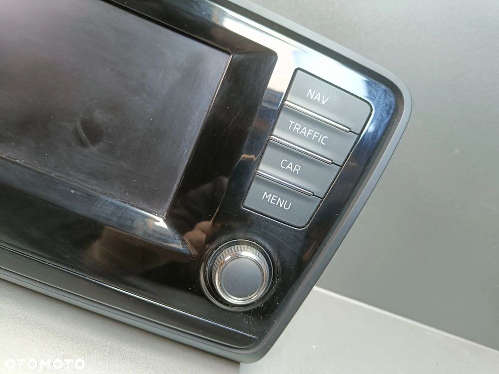 Radio Nawigacja Skoda Octavia 3 III Wyświetlacz Czytnik Multimedia Napęd 5E0919605D 5E0035874 - 5
