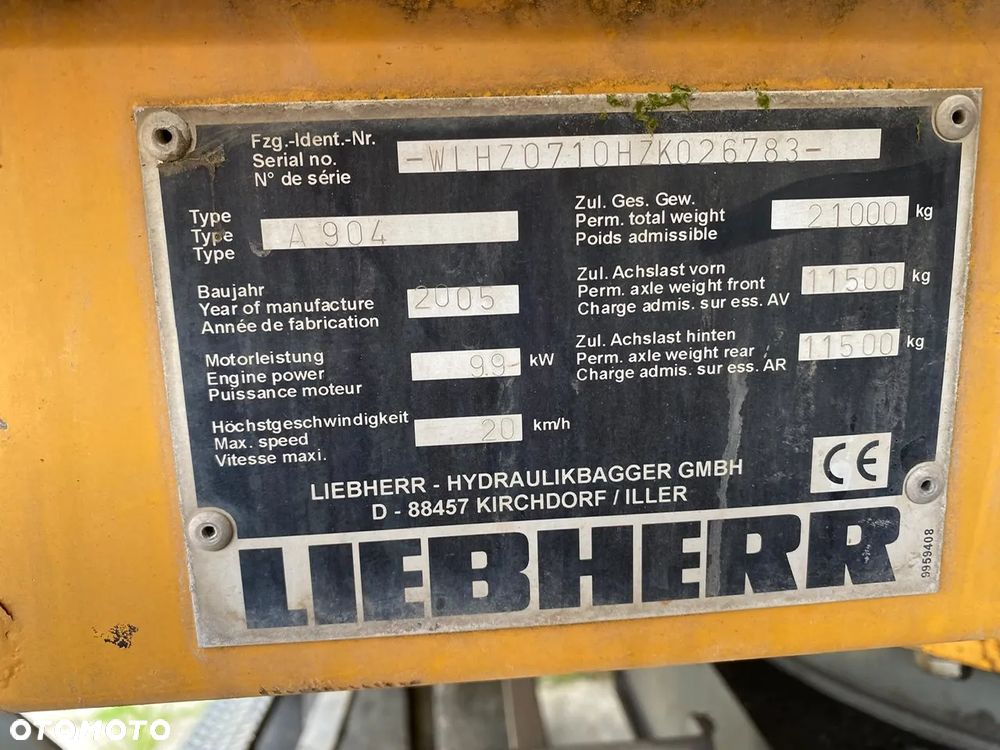 Liebherr A 904 Przeładunkowa z Chwytakiem do Śmieci / Złomu - 40