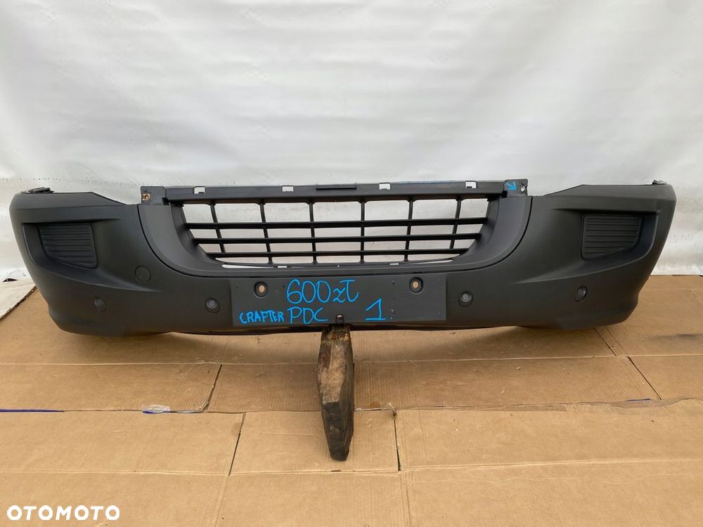 VW CRAFTER 06- ZDERZAK PRZEDNI Z PDC ORYGINALNY - 1