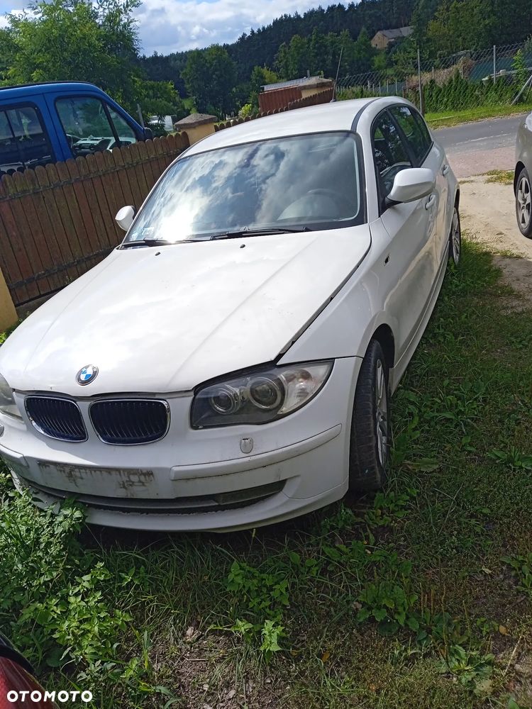 BMW E87 118D SILNIK N47D20C KOLOR ALPINWEISS 3 DRZWI KLAPA MASKA ZDERZAKI LAMPY XENON SKRZYNIA SILNIK CZĘŚCI - 1