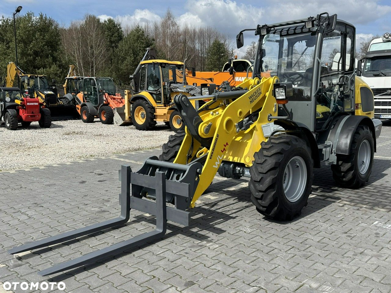 Wacker Neuson Neuson WL 44 Łyżka krokodyl+widły Super Stan !!! - 4
