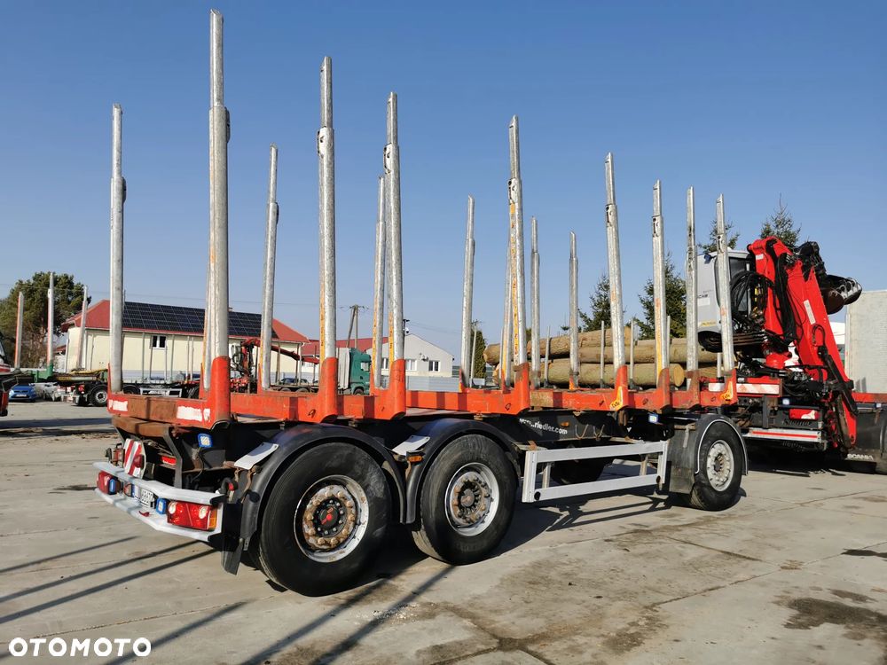 Scania R730 6x4 do drewna, stosu, kłody. EPSILON M120Z96 - 13