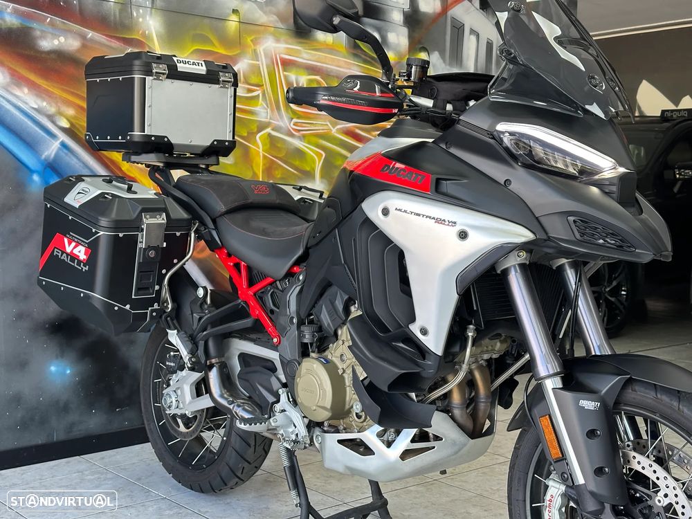 Ducati Multistrada MTS V4 RALLY RADAR BLACK PACK MALAS ALUMÍNIO - 29