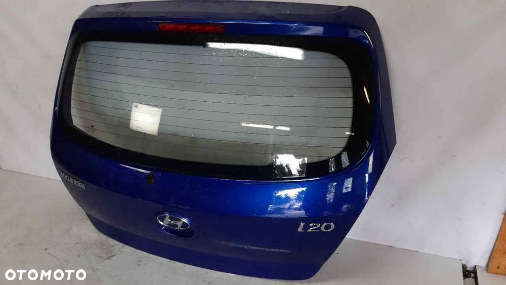 / KLAPA TYŁ TYLNA BAGAŻNIKA HYUNDAI I20 GRANAT GRANATOWA - 5