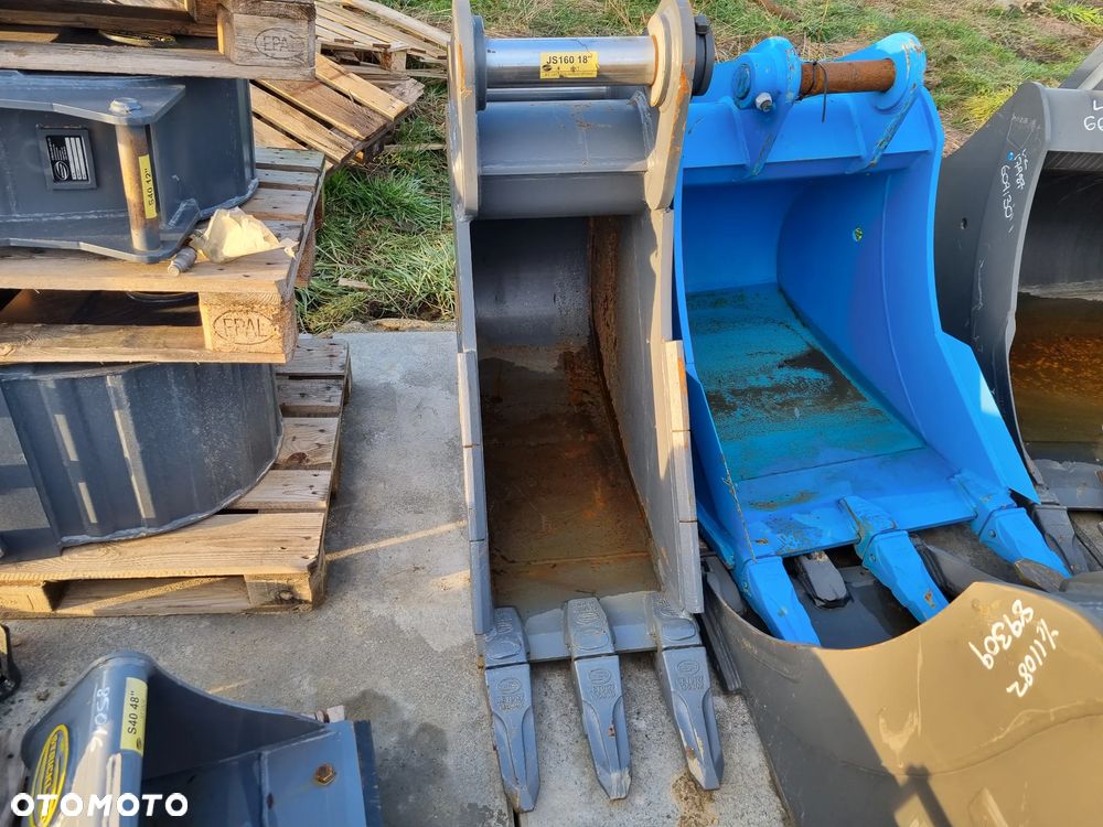 Łyżka do koparki Strickland 60cm złącze Miller Tefra 80mm sworzeń do kopania koparka szybkozłącze 45,50,90,100. - 2