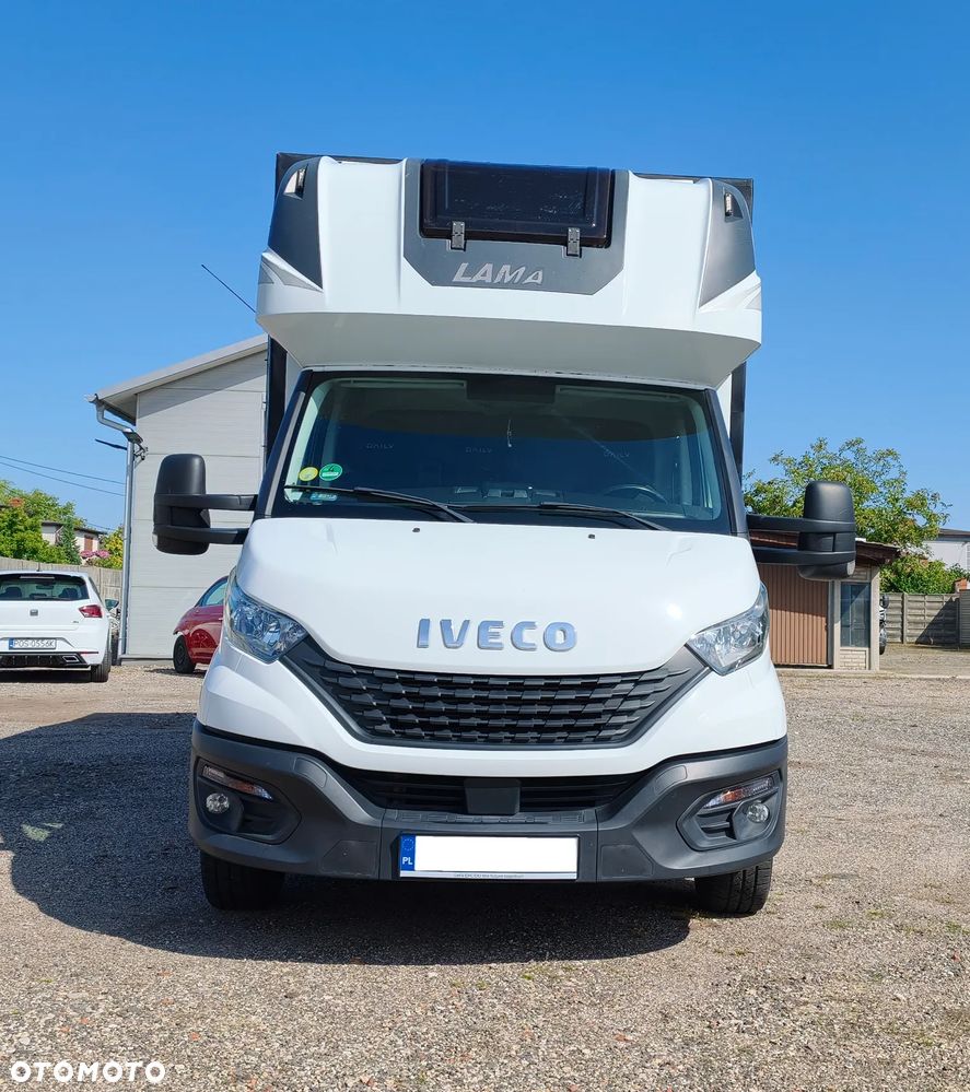 Iveco DAILY 35S18 WINDA DHOLLANDIA BAR 750KG FIRNA PLANDEKA 9EP KLAPA BEZWYPADKOWY SERWISOWANY FV23% - 7