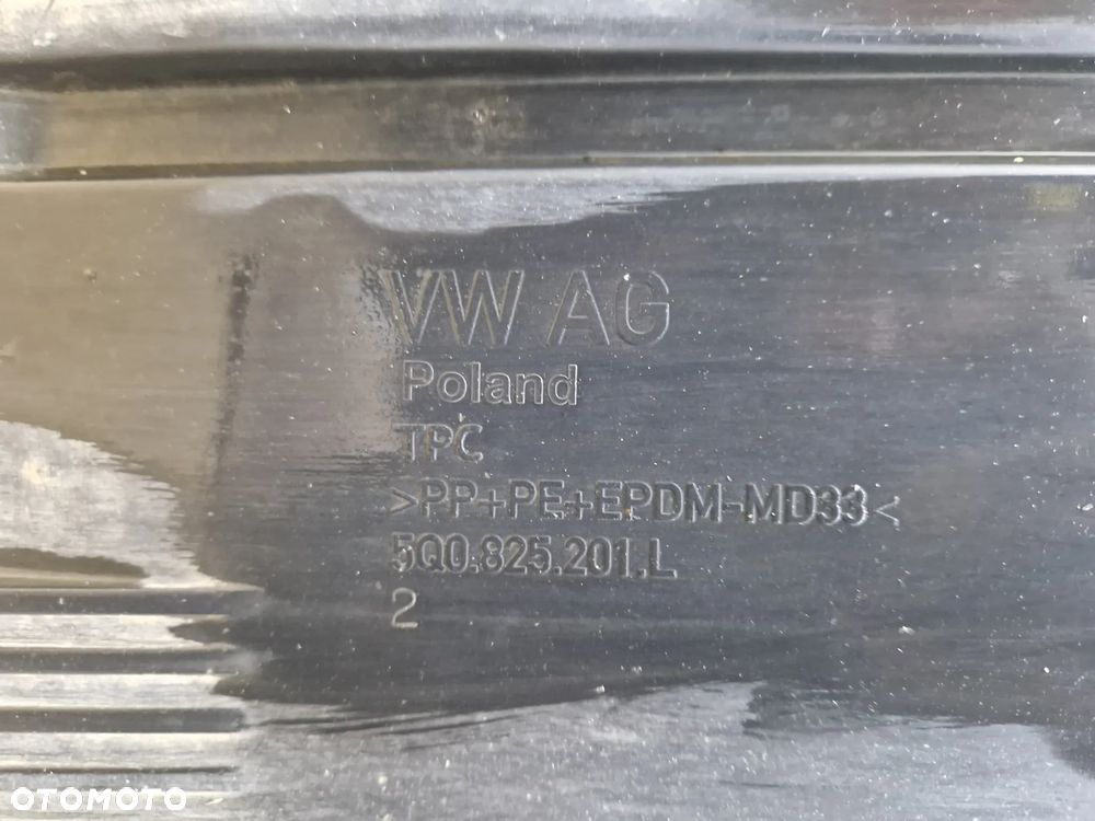 OSŁONA PODWOZIA GOLF VII AUDI A3 8V LEON III LEWA PRAWA ORYGINAŁ 5Q0825201L 5Q0825202L - 2