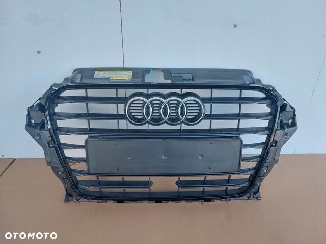 GRILL ATRAPA AUDI A3 S3 8V S-LINE BLACK RADAR - 1
