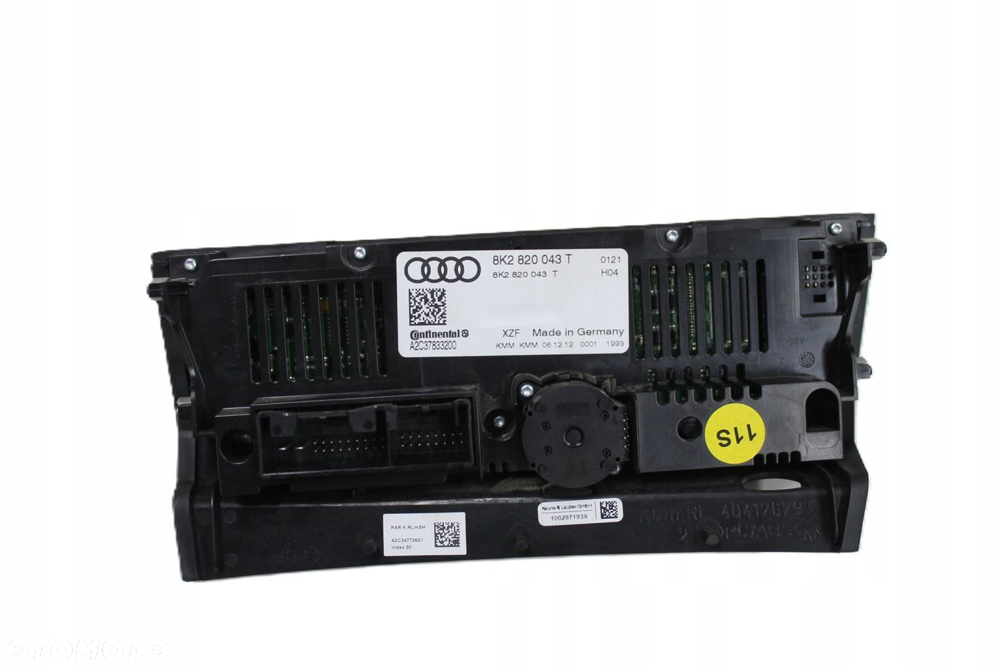 AUDI A4 B8 LIFT MODUŁ PANEL NAWIEWU KLIMATYZACJI 8K2820043T - 3
