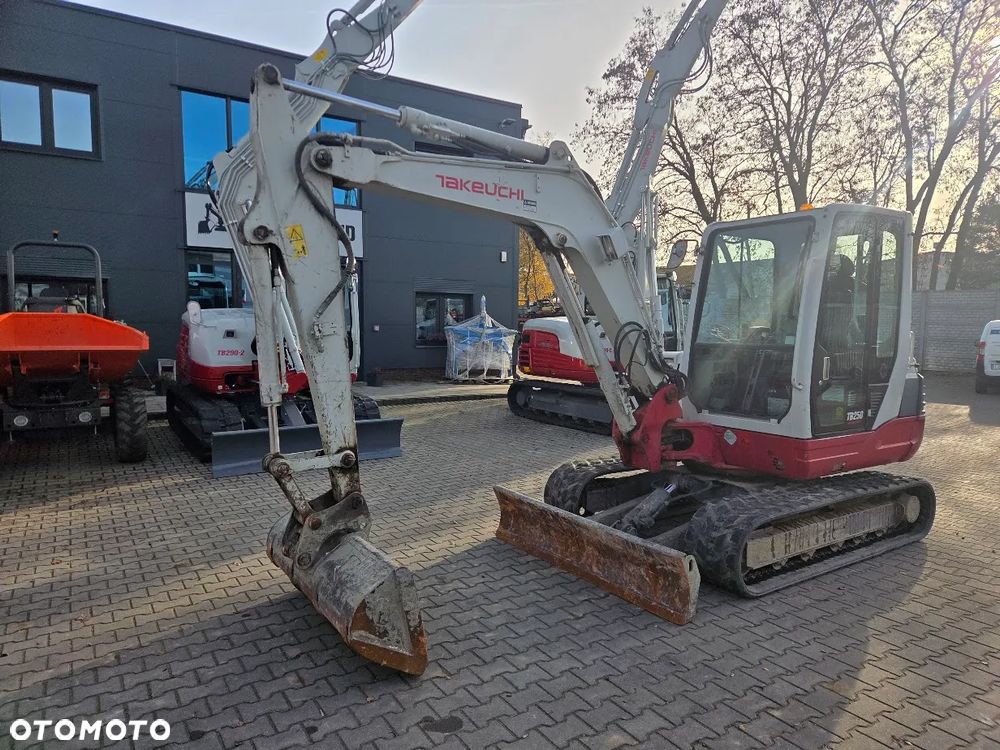 Takeuchi Koparka Gąsienicowa Takeuchi TB250 - 3 łyżki w komplecie - 8