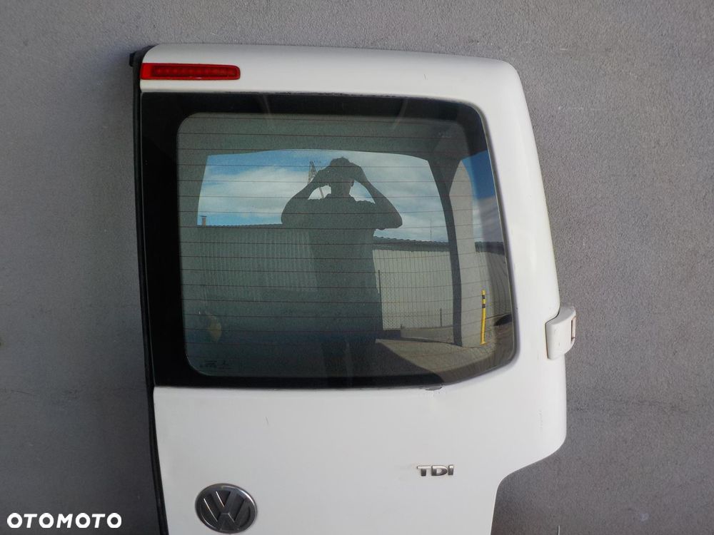VW T5 T6 DRZWI SKRZYDEŁKOWE TYŁ TYLNE PRAWE SZYBA - 2