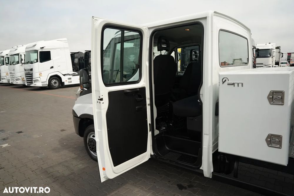 Iveco DAILY 35-140 / BASCULATOR DIN ALUMINIU / DUPĂ TRANSMISIE / DOUĂ TRANSMISII / MANUAL / IMPORTAT / EURO 6 - 35