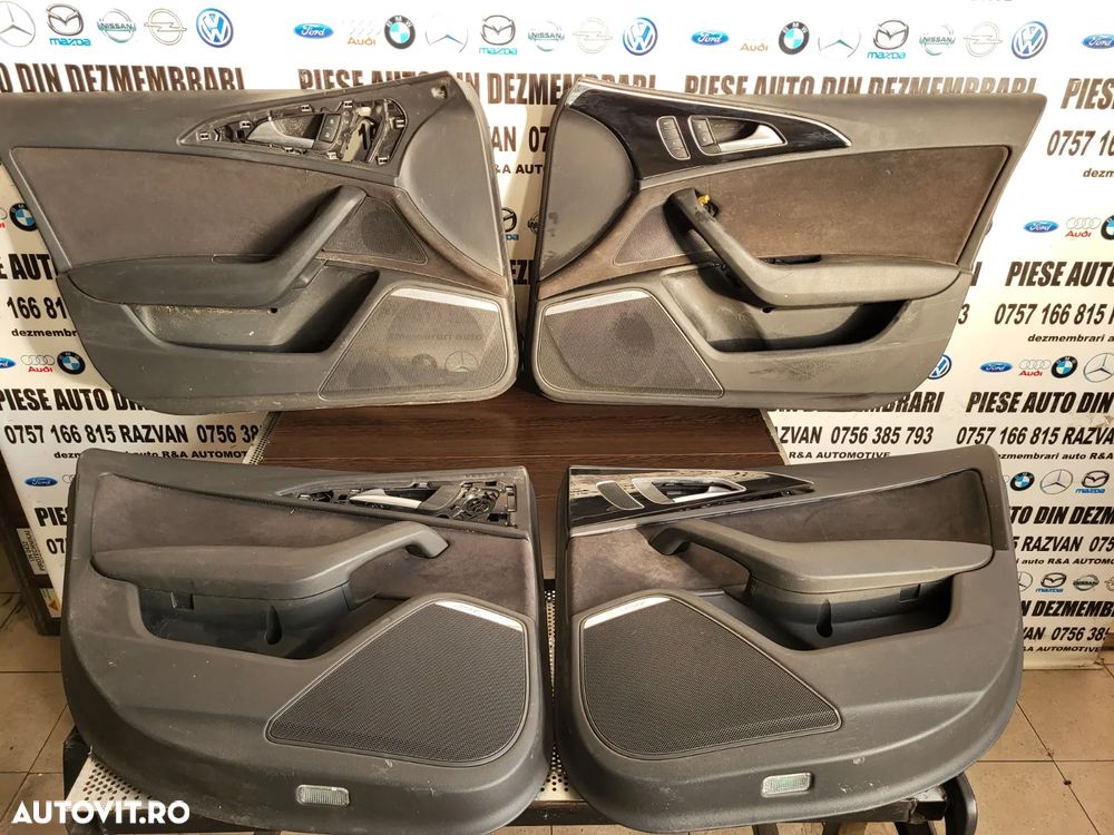 Fete Fata Tapiterie Usa Fata Spate Audi A6 C7 Dupa 2012 - Dezmembrez Audi A6 C7 - Dezmembrari Arad - 3