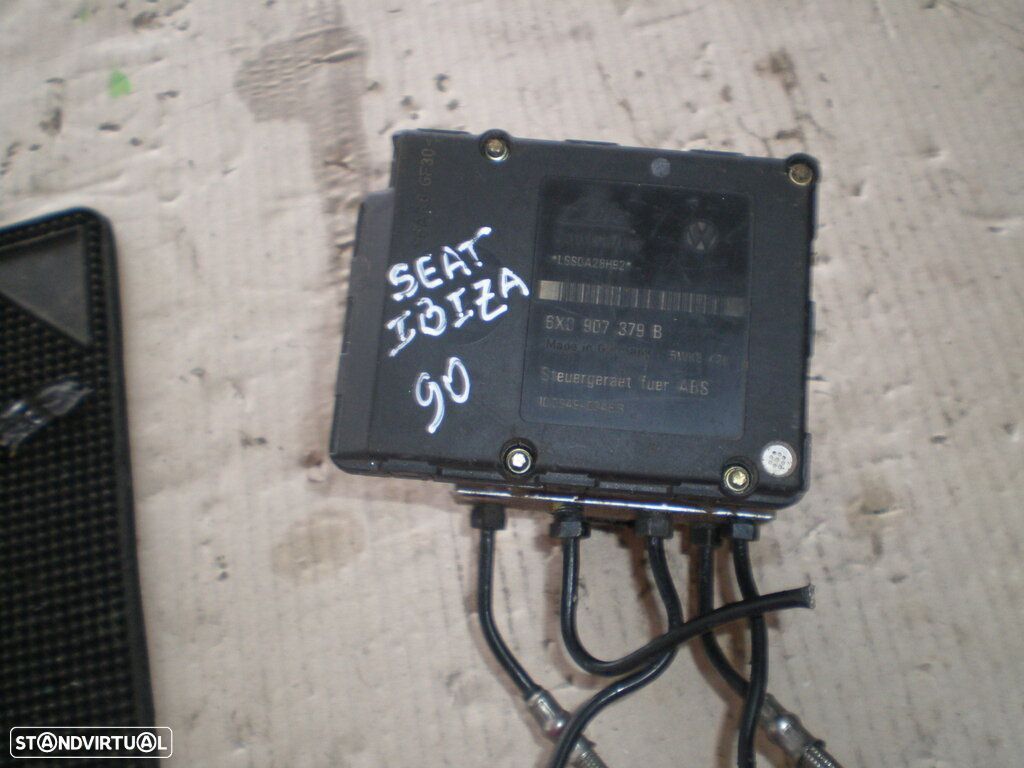 Abs 6X0907379B 6X0614117 SEAT IBIZA VW  POLO 3 6N FASE 2 2000 1.4I 60CV 5P CINZA - 1