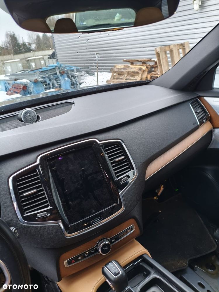VOLVO XC90 II DESKA ROZDZIELCZA KONSOLA HUD AIRBAG PASY KOMPLET ORYGINAŁ - 3