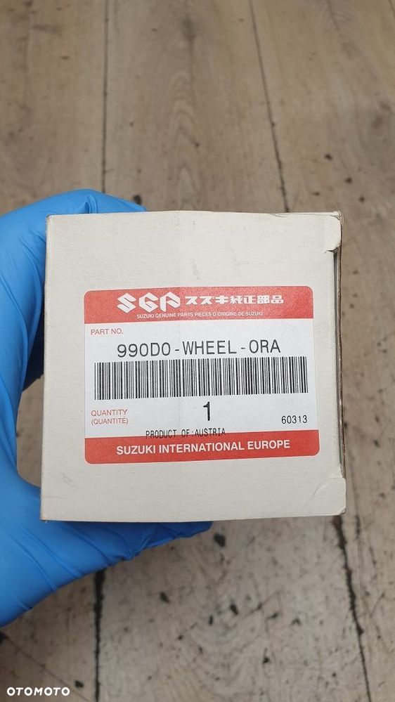 Naklejki na obręcz koła felgę Suzuki GSX-R  990D0-WHEEL-ORA - 5