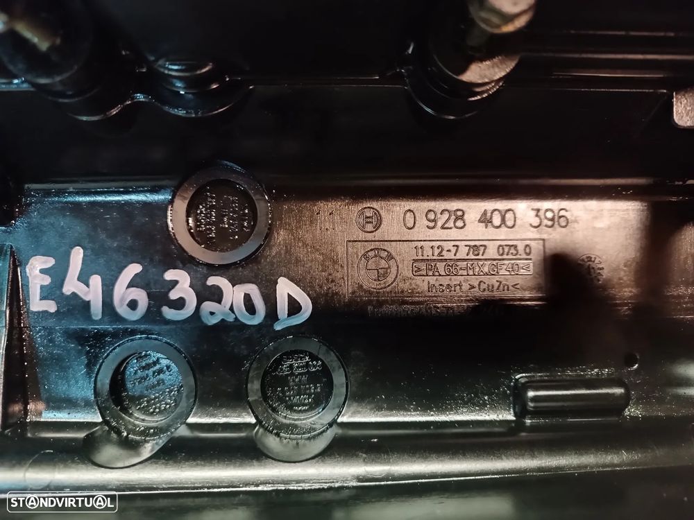 TAMPA DAS VALVULAS BMW 320D E46 150CV 0928400396 11.12- 77870730 - 2