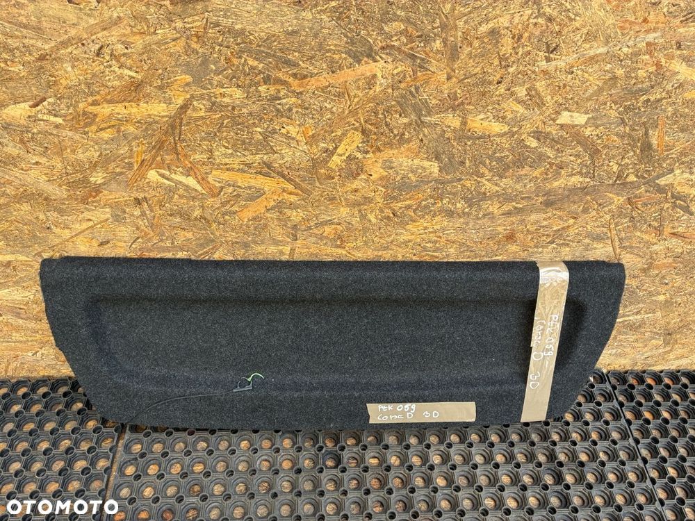 OPEL CORSA D 3D PÓŁKA BAGAŻNIKA TYŁ 13250707 - 1