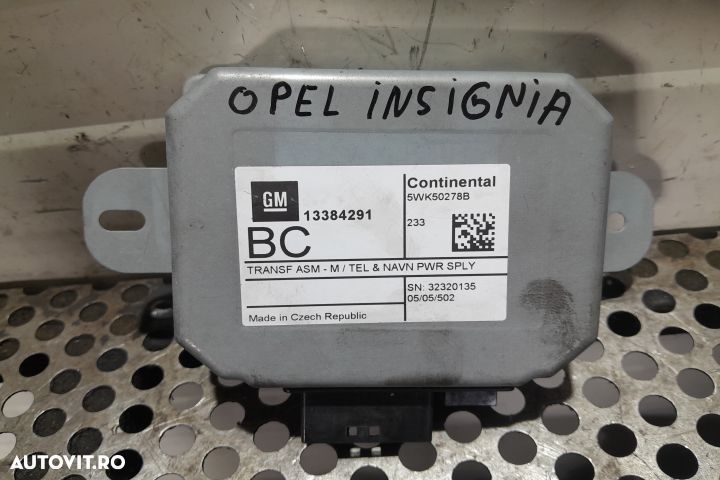 MODUL NAVIGATIE 13384291 13384291 Opel Insignia A [2008 - 2014] Sedan - 1