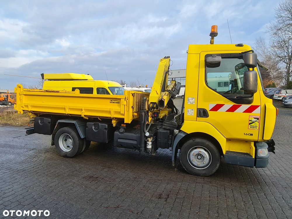 Renault Midlum 160DXi Wywrotka 3 str HDS HMF Specjalny Czołownica Solarka Piaskarka - 34