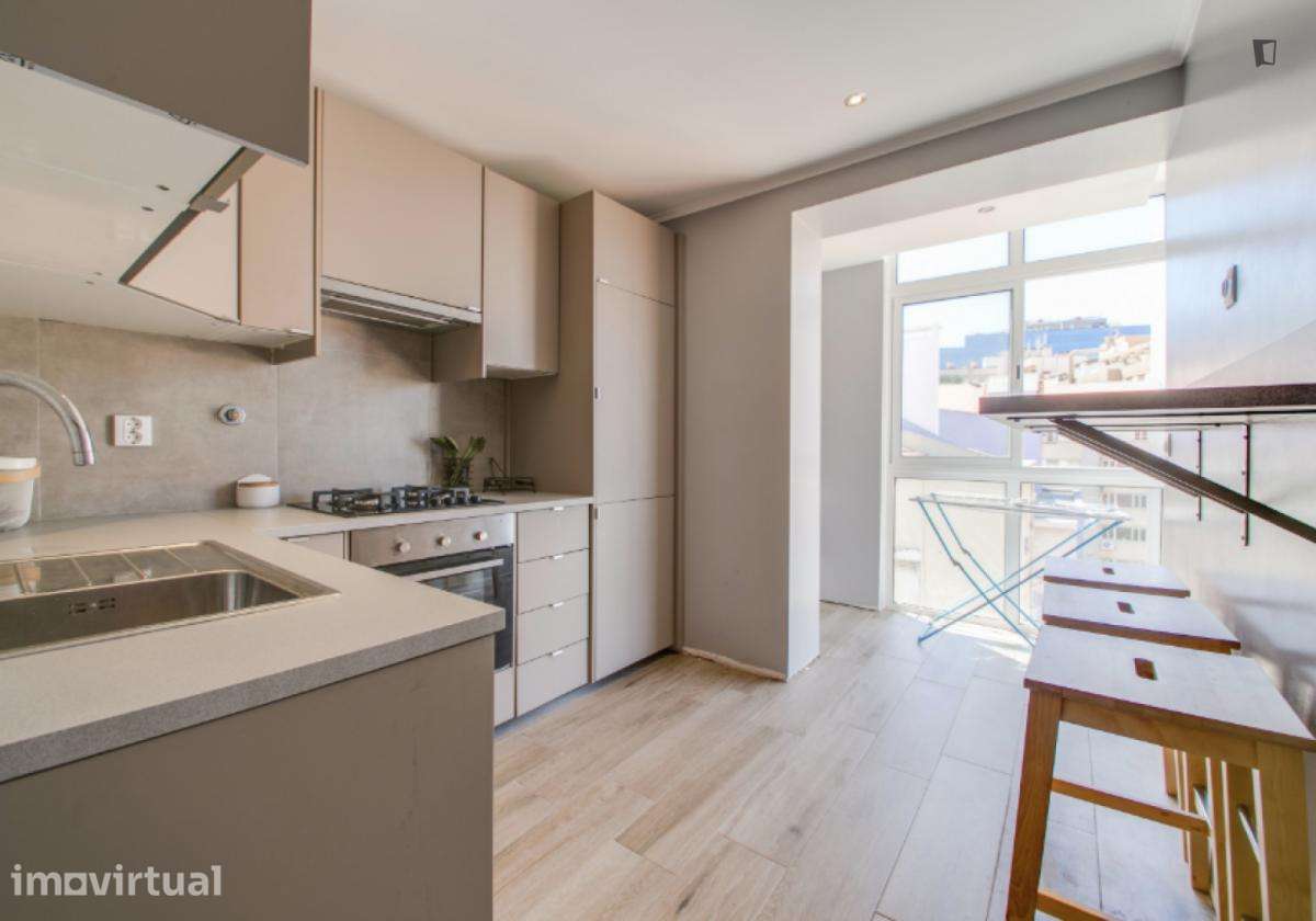 Quarto - localizado em Entrecampos Lisbon - Grande imagem: 4/10