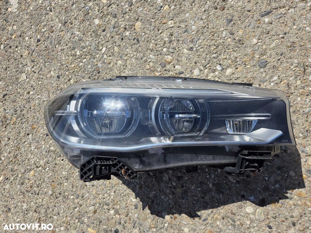 Far faruri stanga dreapta complete full led adaptiv BMW X5 F15 X6 F16 cod 7442649 7442650 - 1