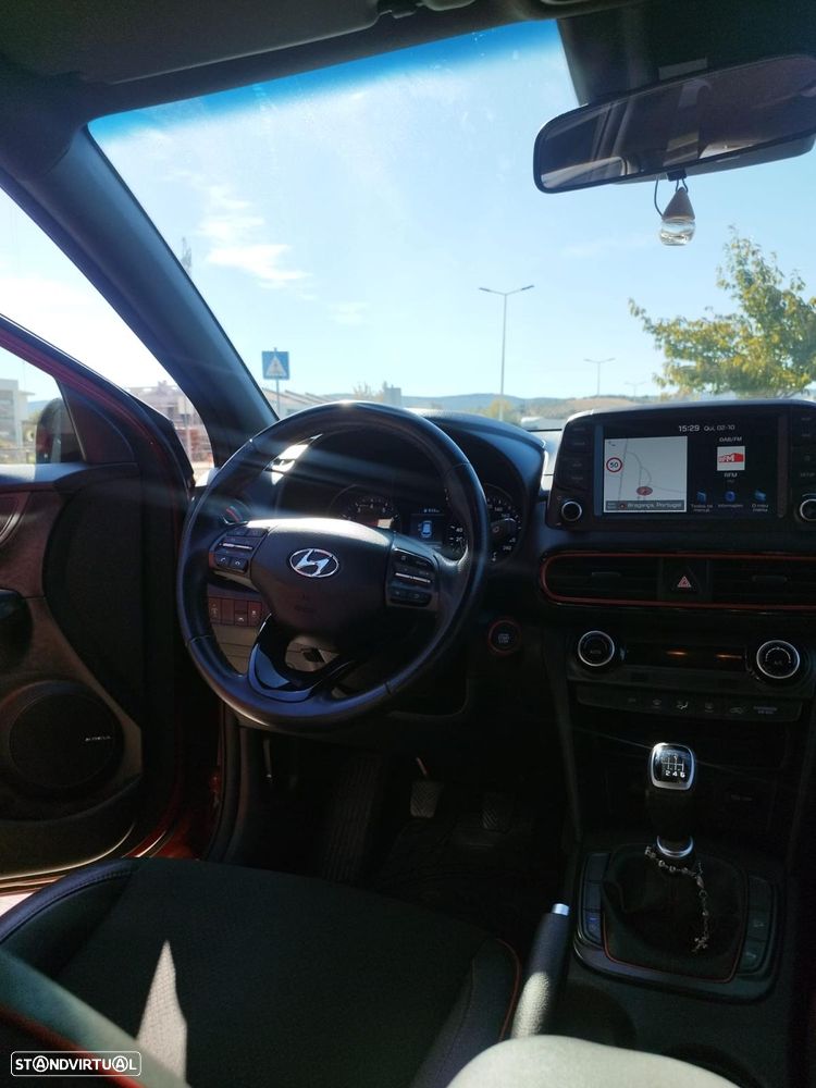 Hyundai Kauai 1.0 T-GDi Premium Pele/Tec Ver.+Nav+Vision - 11