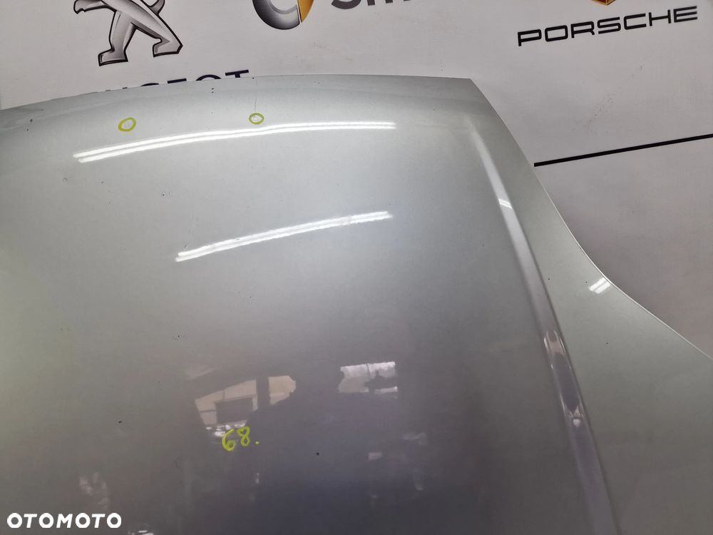 FORD FIESTA MK6 / MK6 LIFT 02-08 ŁADNA MASKA SREBRNA , NR AUKCJI NM68 - 5