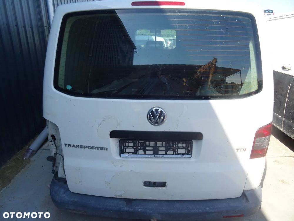 Volkswagen transporter T5 2004 na części maska klapa drzwi zderzak błotnik - 3