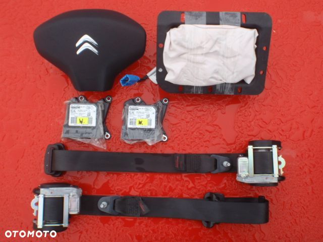 CITROEN C-ELYSEE DESKA KONSOLA KOKPIT PÓŁKA PARAPET PODUSZKI AIR BAG AIRBAG PASY PAS - 2