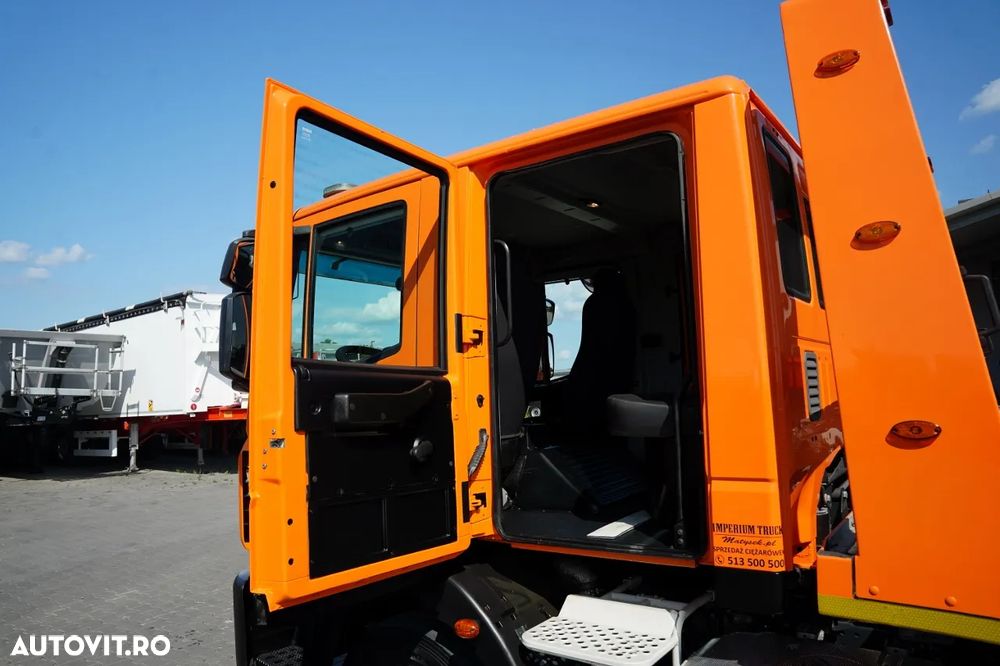 Iveco EUROCARGO / REMORCA AUTO HIDRAULICĂ / PLATFORMĂ - 6 M / REMORCA DUPĂ CU 6 LOCURI / TRONIU / EURO 6 - 35
