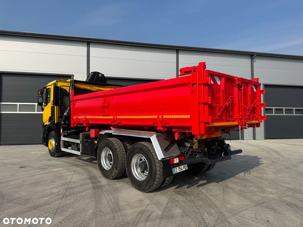 Renault GAMA C380 WYWROTKA 6x4 HDS HIAB 158 B-2+ PILOT HYDROBURTA ROK 2018 - 16