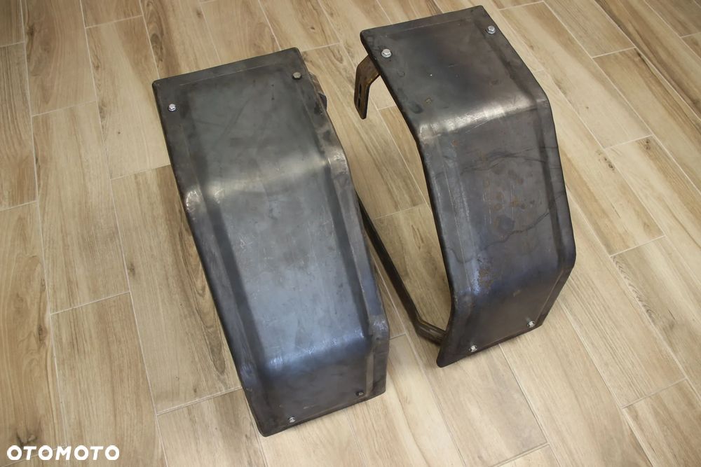 Błotniki przednie metalowe C-330 C-360 na koła balonowe szer 25 cm - 3