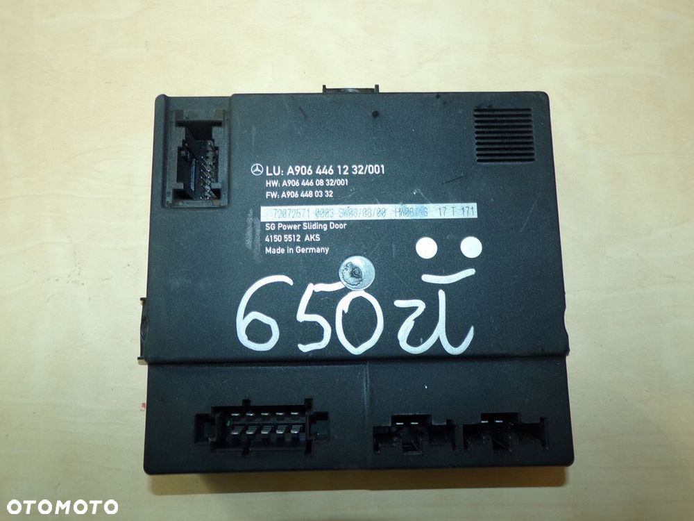 SPRINTER 906 VW CRAFTER 06- MODUŁ SENSOR DRZWI PRZESUWNYCH A9064461232 - 1