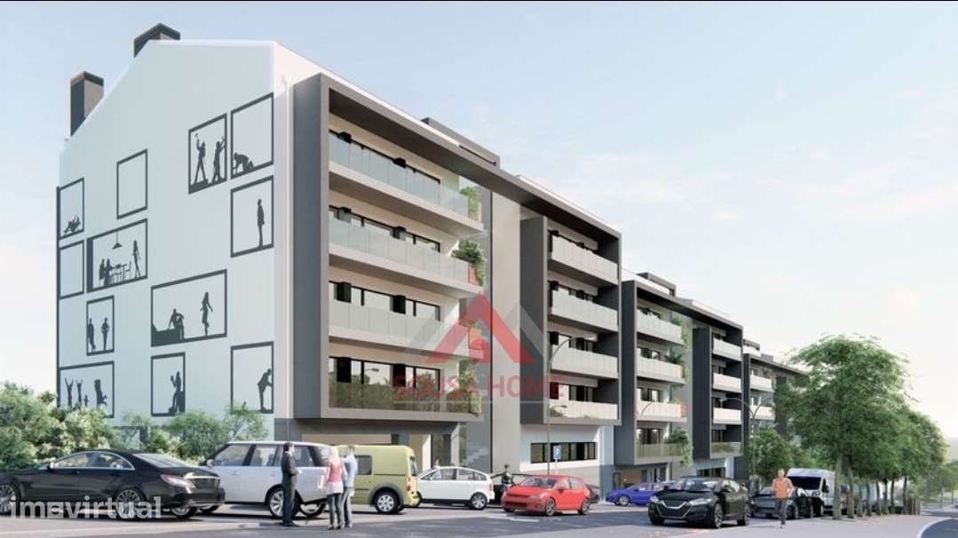 T3 Dúplex Luxo - Terraço Privado - Leiria - Grande imagem: 2/12