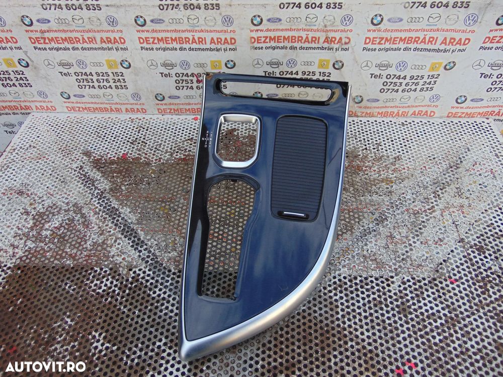 Consola centrala Renault Espace 5 cod 1418546x ornament trim interior central - 3