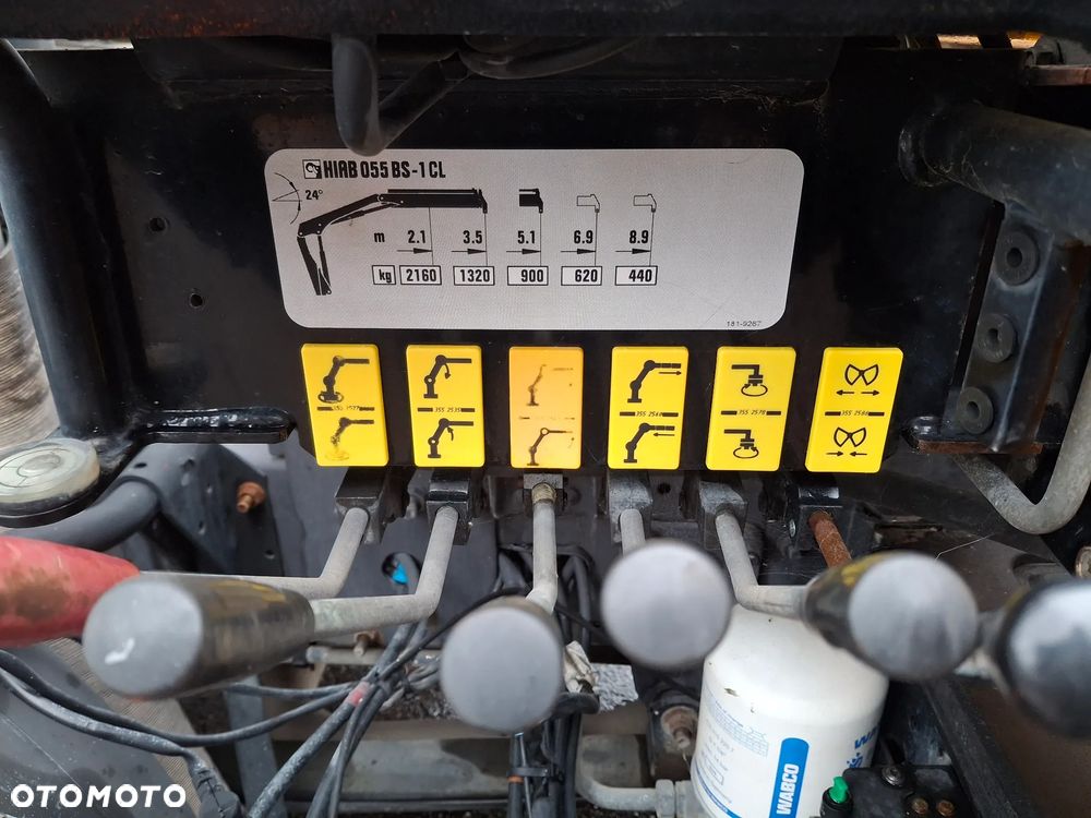 Renault Midlum Wywrotka 3 Stronna HDS HIAB Żuraw Dźwig Hydroburta Łyżka Chwytak Obrotowy - 13